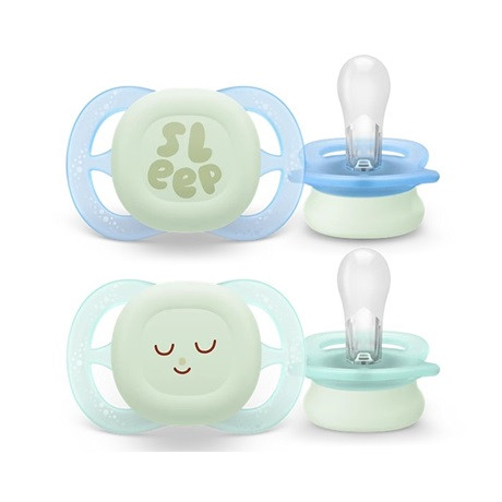 Philips SCF075/08 Avent Soother ultra start Nighttime Cumi
