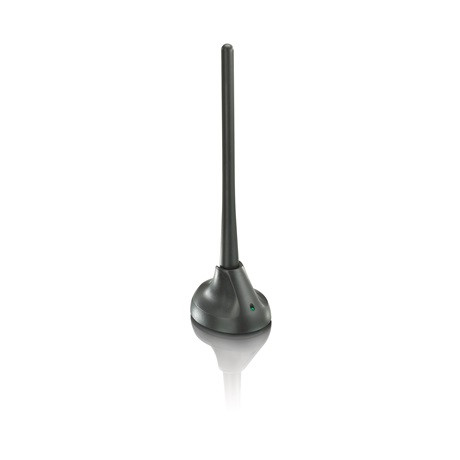 Philips SDV5100/12 szobaantenna, DVB-T/T2, 18dB, 4G szűrő, fekete