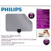 Philips SDV5231/12 szobaantenna, erősítős, papírvékony, DVB-T/T2, 48dB, zajszűrő