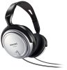 Philips SHP2500/10 vezetékes TV fejhallgató, 6méteres kábel, 15Hz-22kHz, hangerő szabályzó, fekete -ezüst