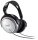 Philips SHP2500/10 vezetékes TV fejhallgató, 6méteres kábel, 15Hz-22kHz, hangerő szabályzó, fekete -ezüst