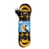 Philips SPN5140YC/58 kültéri elosztó, 4 aljzat, 5méter, 3x1,5mm, IP44, kapcsolós, sárga -fekete