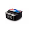 Philips TAR7606/10 órás rádió, kettős ébresztés, Bluetooth, Qi és USB töltés, fekete