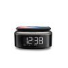 Philips TAR7606/10 órás rádió, kettős ébresztés, Bluetooth, Qi és USB töltés, fekete