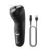 Philips X3051/00 Series 3000 akkumulátoros 3 körkéses borotva, fekete