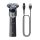 Philips X5006/00 Shaver 5000X Series borotva, nedves és száraz, SkinGlide bevonat, PowerCut pengék, fekete -akvamarin