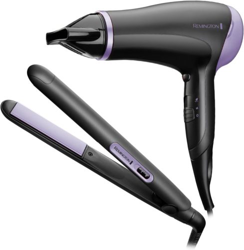 Remington D3016GP D3010+S1450 hajszárító és hajvasaló csomag