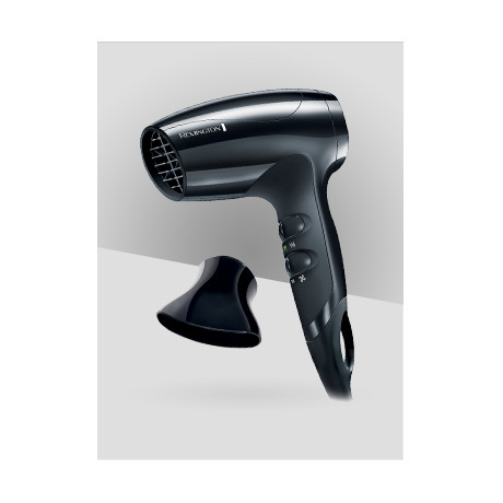 Remington D5000 kompakt hajszárító, 1800Watt, Eco mód, 2hőfok, 2sebesség, fekete
