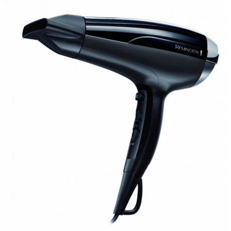 Remington D5215 PRO-Air Shine hajszárító, 2300Watt, akár 85km/h, 3hőfok, 2sebesség, hideg levegő, ionos, diffúzor, fekete