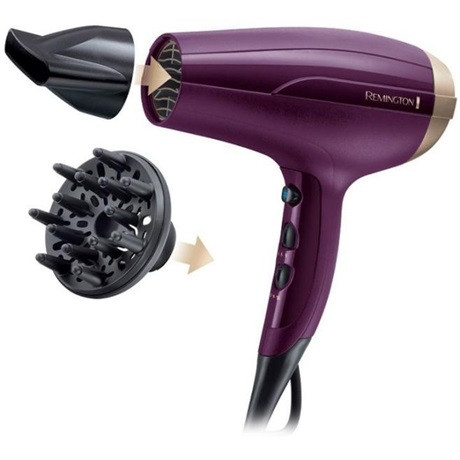 Remington D5219 Your Style hajszárító, 2300Watt, 2 sebesség, ionos, bordó