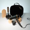 Remington D6960GP Salon Smooth hajszárító csomag, 2100Watt, akár 100km/h, 3hőfok, 2sebesség, hideg levegő, ionos, diffúzor, tárolótáska, fekete -arany