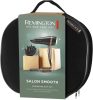 Remington D6960GP Salon Smooth hajszárító csomag, 2100Watt, akár 100km/h, 3hőfok, 2sebesség, hideg levegő, ionos, diffúzor, tárolótáska, fekete -arany