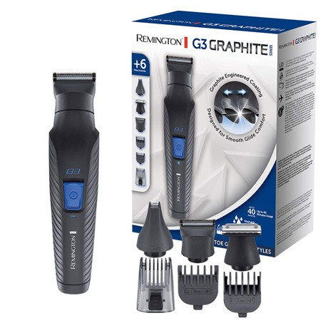Remington PG3000 Graphite Series G3 szőrtelenítő készlet, akkumulátoros, vízálló