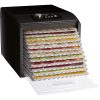 Sencor SFD 6600BK aszalógép, 500Watt, 12tálca, 5program, fekete