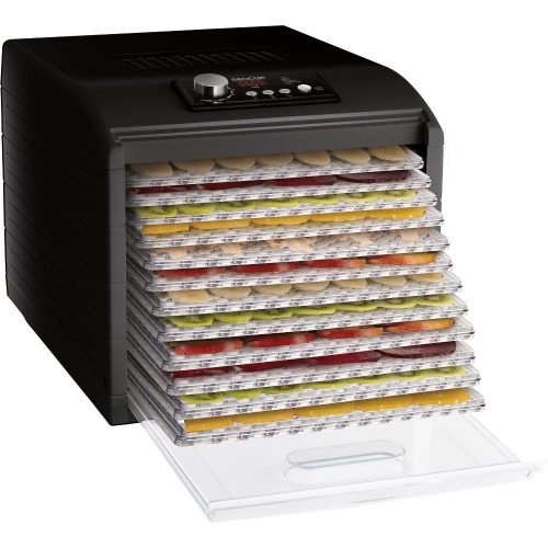 Sencor SFD 6600BK aszalógép, 500Watt, 12tálca, 5program, fekete