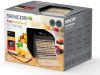 Sencor SFD 6600BK aszalógép, 500Watt, 12tálca, 5program, fekete