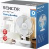 Sencor SFE 3027WH-EUE3 asztali ventilátor, 40Watt, 30cm, 3sebesség, 50dB, fehér
