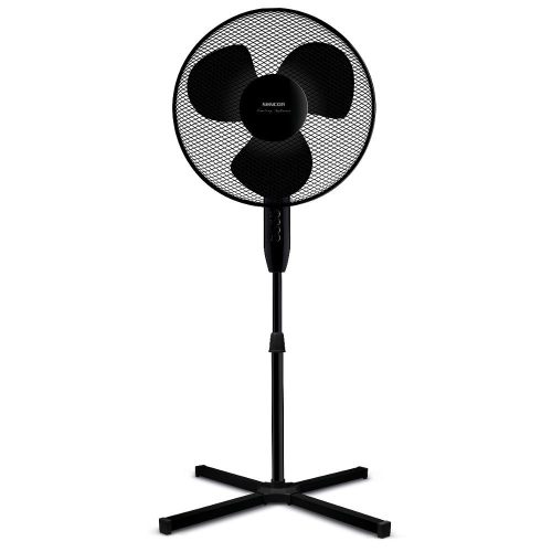 Sencor SFN 4031BK álló ventilátor, 40Watt, 40cm, állítható magasság, max.53dB, 3sebesség, fekete