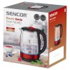 Sencor SWK 7401RD Üveg Vízforraló 1,7L