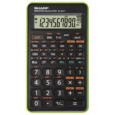 Sharp EL501TBGR Tudományos Számológép