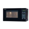 Sharp R242BKW mikrohullámú sütő, 20liter, 800Watt, 8 program, fekete