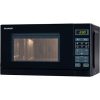 Sharp R242BKW mikrohullámú sütő, 20liter, 800Watt, 8 program, fekete