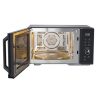 Sharp RCA271TB grilles mikrohullámú és forrólevegős sütő, 27liter, 900/1000/2100Watt, 6teljesítmény, fekete