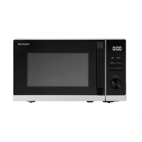 Sharp RCG251TS grilles mikrohullámú sütő, 25liter, 900/1000Watt, 5 fokozat, fekete -ezüst