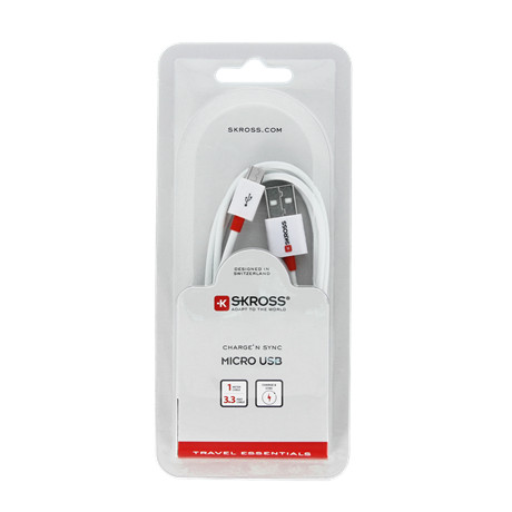 Skross 2.700202-E Micro Usb Töltőkábel