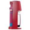 Sodastream Terra Red szódagép, Quick Connect, 1db szénsavasító palack, 1db Quick Connect CO2 patron, piros