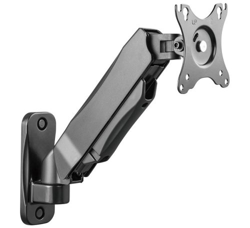 Stell SOS 1810 Single egykaros fali monitor tartó konzol 13"-32" VESA 100x100, gázdugattyús