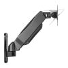 Stell SOS 1810 Single egykaros fali monitor tartó konzol 13"-32" VESA 100x100, gázdugattyús
