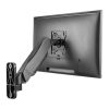 Stell SOS 1810 Single egykaros fali monitor tartó konzol 13"-32" VESA 100x100, gázdugattyús