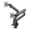 Stell SOS 2021 Dual, asztali monitor tartó konzol, 13"-32" VESA 100x100