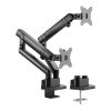 Stell SOS 2021 Dual, asztali monitor tartó konzol, 13"-32" VESA 100x100