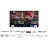 TCL 85C855 Uhd Miniled Qled Google Smart Televízió