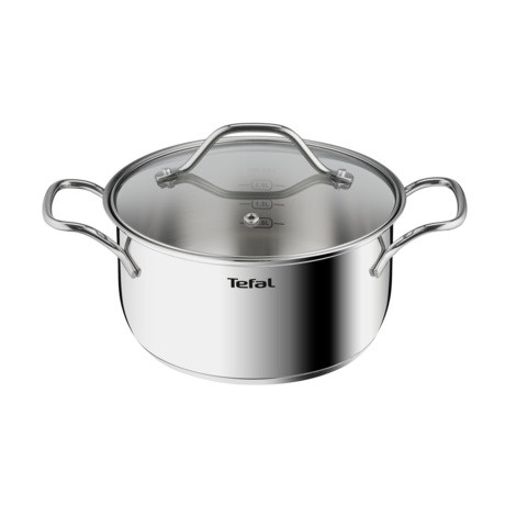 Tefal B8644474 Intuition Nyeles lábas Fedővel, 16cm