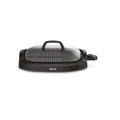 Tefal CB6A0830 Planca Asztali Elektromos Grillsütő, 2000W, fekete
