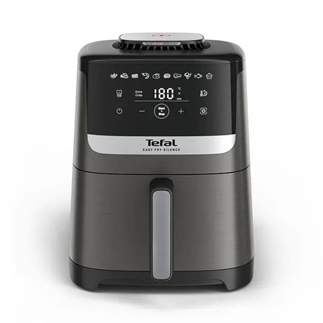 Tefal EY551HE0 Easy Fry Silence forrólevegős sütő, 5liter, 40 -220°C, 10program, sötétszürke