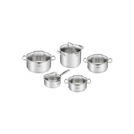Tefal G719SA74 Duetto+ edénykészlet fedővel, 10 részes, indukciós, rozsdamentes acél