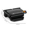 Tefal GC717810 OptiGrill+ asztali grill, 2000Watt, fekete