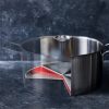 Tefal H852S856 Nordica edény készlet fedővel, 8 részes, indukciós, rozsdamentes acél
