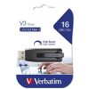 Verbatim 49172 Pendrive, 16gb, Usb 3.2, 60/12 Mb/s, Fekete-szürke