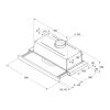 Whirlpool AKR 749/1 WH Beépíthető Páraelszívó