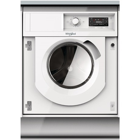 Whirlpool BI WDWG 751482 EU N beépíthető mosó-szárítógép, 7/5 kg, 1400rpm, 73dB, fehér
