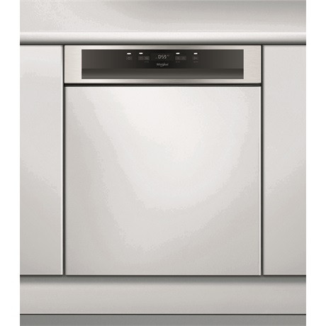 Whirlpool WBC 3C34 PF X beépíthető mosogatógép 14 teríték félig integrálható