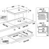 Whirlpool WF S8865 NE beépíthető indukciós főzőlap