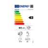 Whirlpool WIC 3C34 PFE S beépíthető mosogatógép, 14teríték, 9.5liter, 8program, 44dB