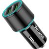 Yenkee YAC 2136 autós töltő, 2USB, Quick Charge 3.0 gyorstöltés, 36Watt
