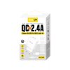 Yooup NC76-B Hálózati Töltő 12w Dupla Usb-A